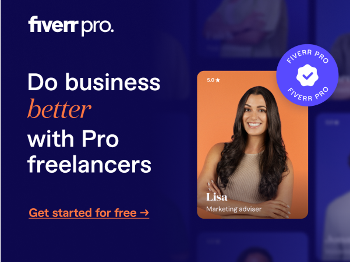 Fiverr Pro professional freelance services for businesses